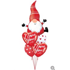 Bukiet 1664 Gnomebody Loves You More! Qualatex #20055 20991-2 76928-2